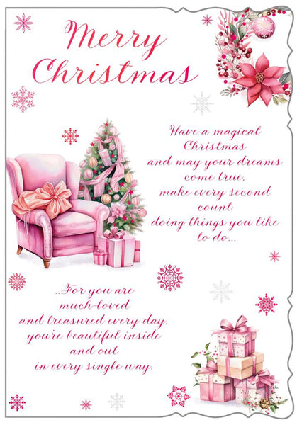 General Christmas card- festive home