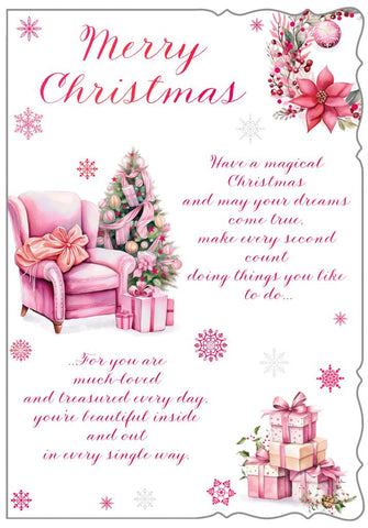 General Christmas card- festive home