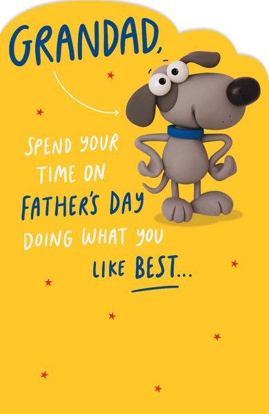 Funny Grandad Father’s Day card