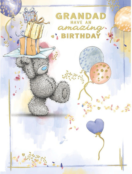 Me to you Grandad birthday card
