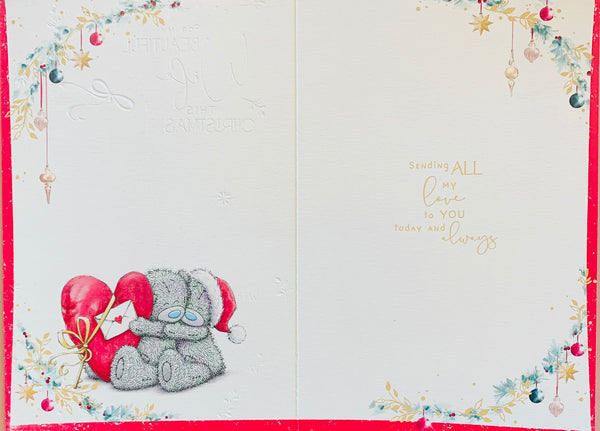 Me to you Wife Christmas card