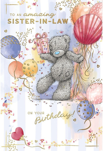 Me to you Sister in law birthday card