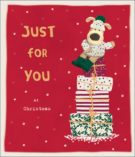 General Christmas card - Boofle Just for you
