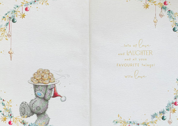 Me to you - Granddaughter Christmas card