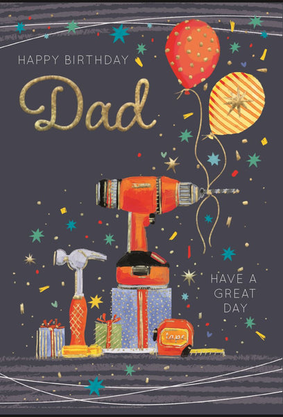 Dad birthday card- d.i.y.