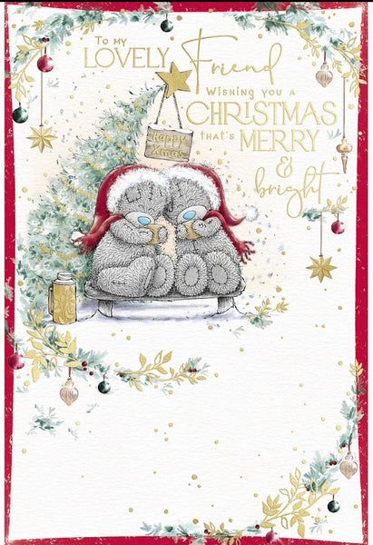 Me to you - Lovely friend Christmas card