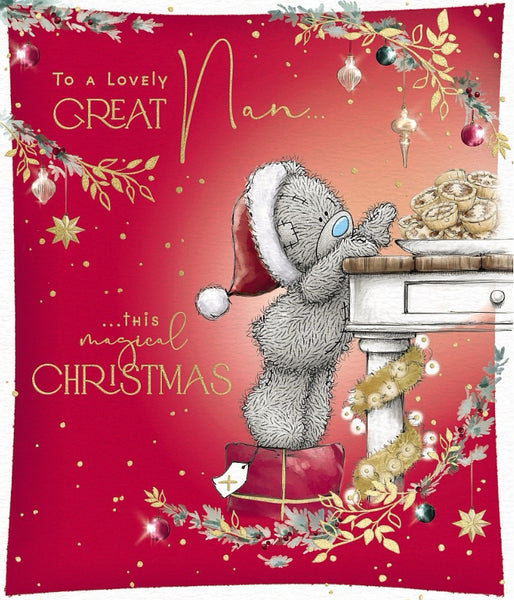 Me to you - Great Nan Christmas card
