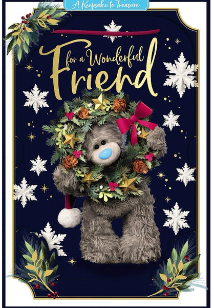 Me to you - Wonderful friend 3D Christmas card