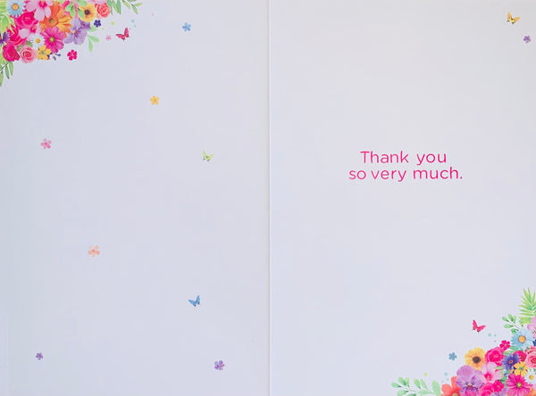 Thank you card