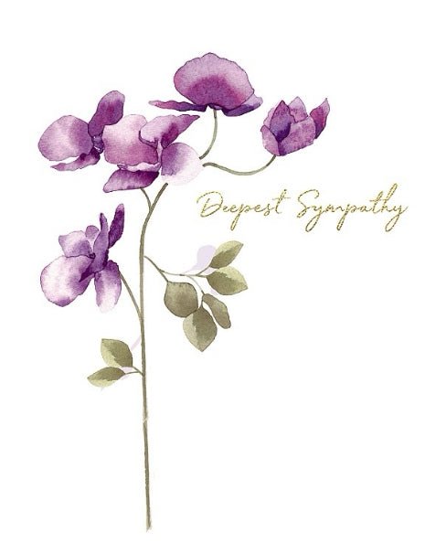 Sympathy card - Lilly