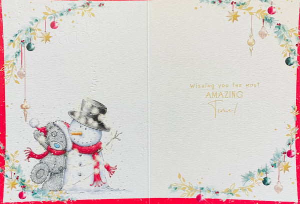 Me to you - Godson Christmas card