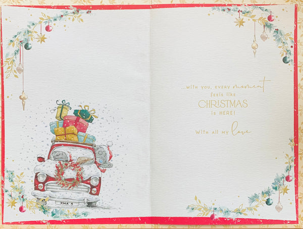 Me to you - Husband Christmas card