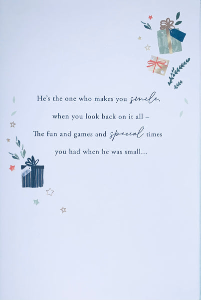 Son birthday card - what is a son? - Sentimental verse