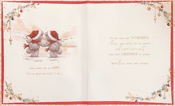 Me to you - Boxed Husband Christmas card