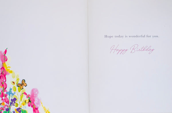 General birthday card for her- summer meadow