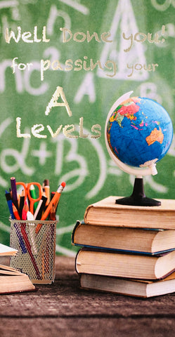 Huxters Congratulations You Passed Einstein Exam Karte – Well Done Karte Für A Level University GCSE Prüfungen – Sekundarschule – 14,8 Cm