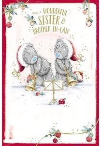 Me to you - Sister and Brother in law Christmas card