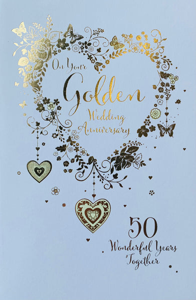 Your Golden wedding anniversary card