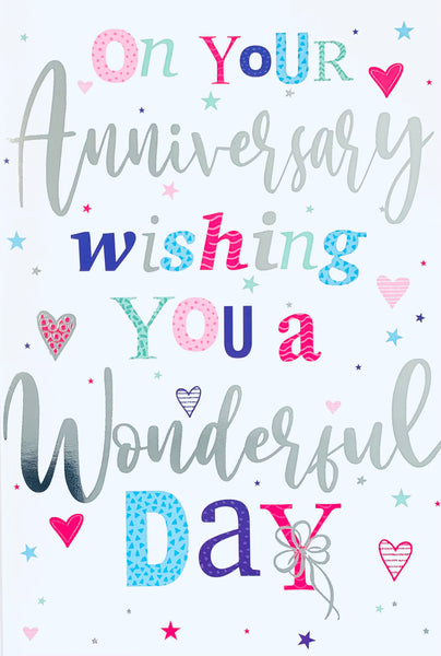 Your anniversary card
