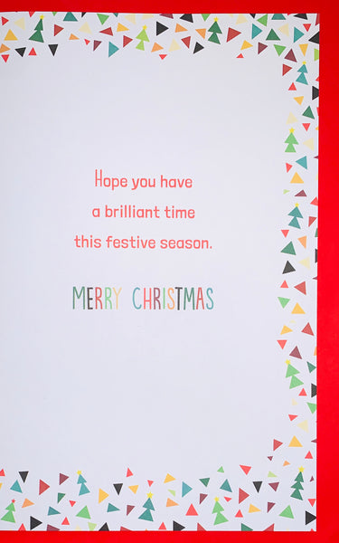 Nephew Christmas card- funny card