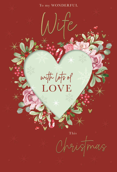 Wife Christmas card- Christmas celebrations