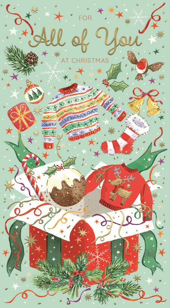 To All of you Christmas card - Festive gifts
