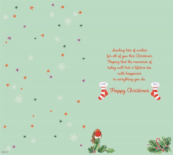 To All of you Christmas card - Festive gifts