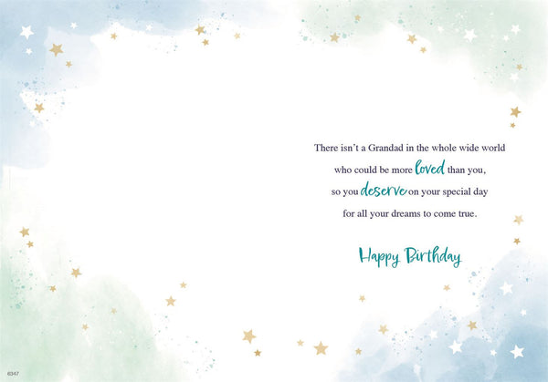 Grandad birthday card- gardening