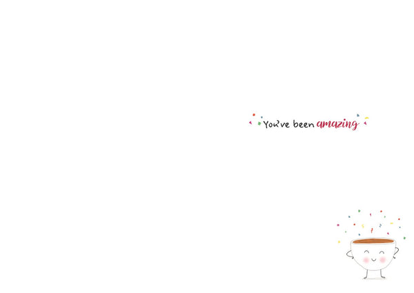 Thank you card- Tea-riffic