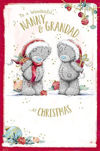 Me to you - Nanny and Grandad Christmas card