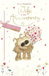 Boofle Wife anniversary card