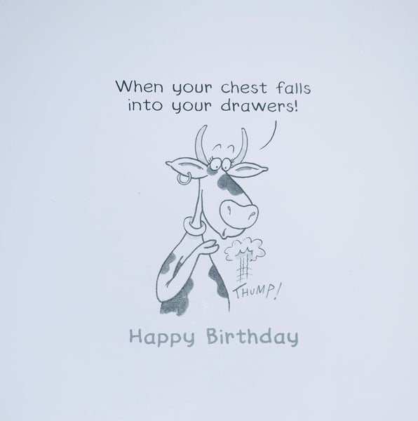 Funny birthday card