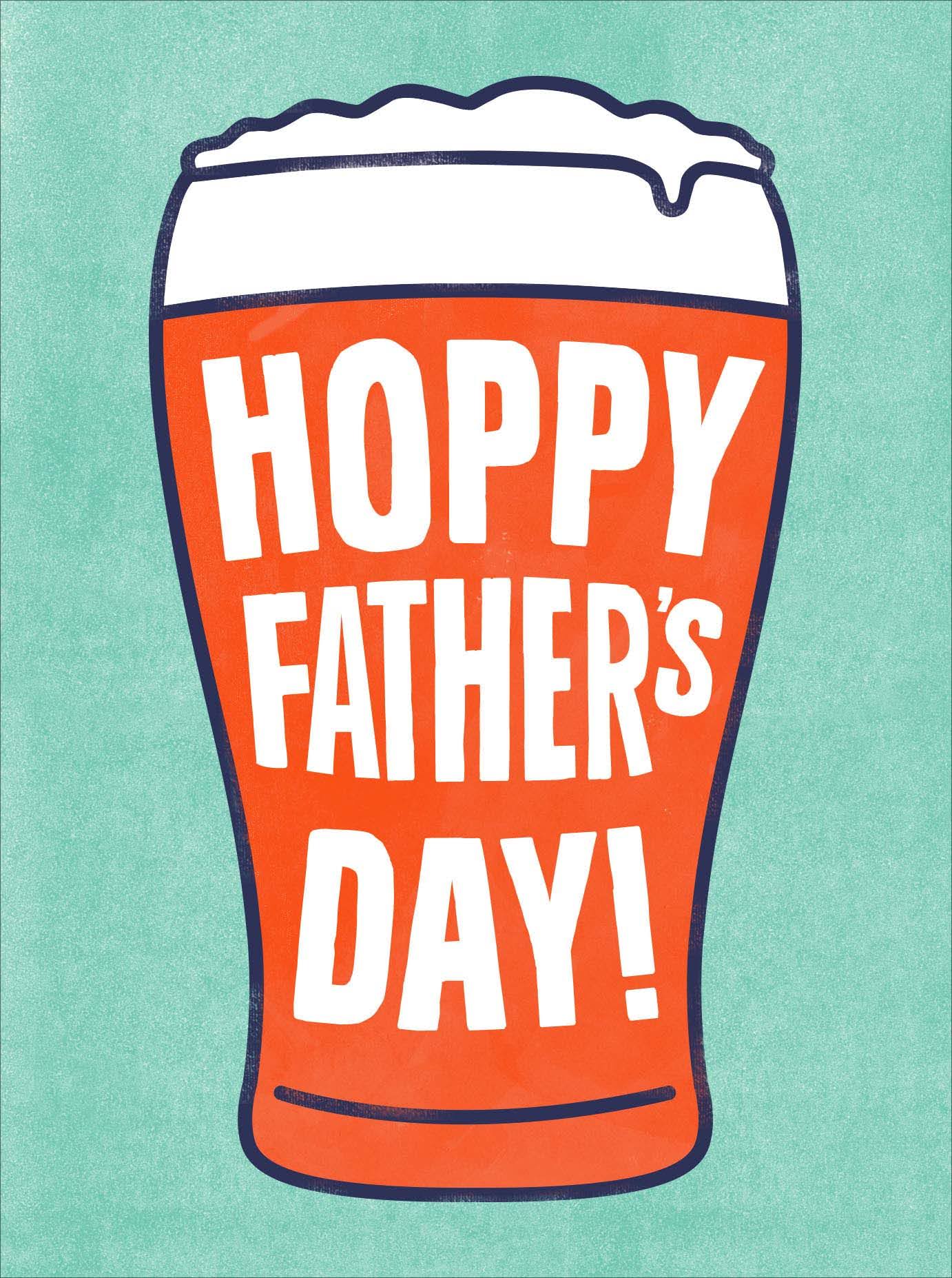 Father’s Day card- fun beer