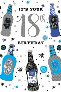 18th birthday- modern beers