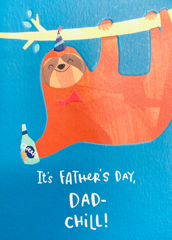 Dad Father’s Day card- hanging out