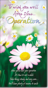 Get well after operation card