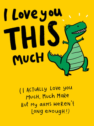Dad Father’s Day card- dino dad