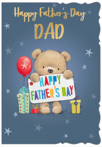 Dad Father’s Day card- cute bear