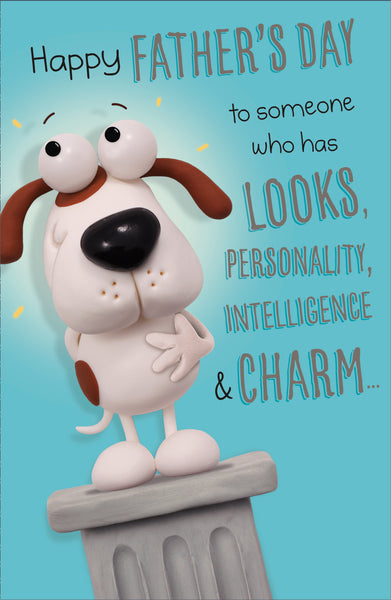 Dad Father’s card- charm and personality