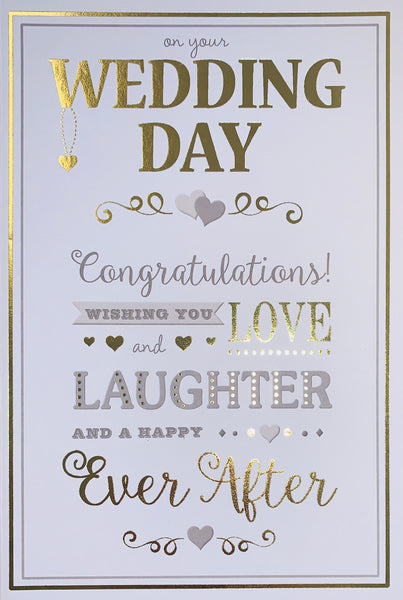 Your Wedding day card