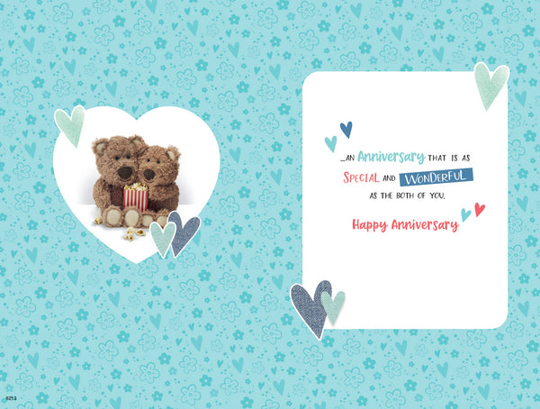 Your anniversary card - cute bears
