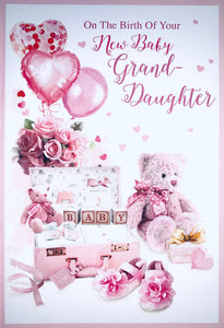 Birth of your Granddaughter card