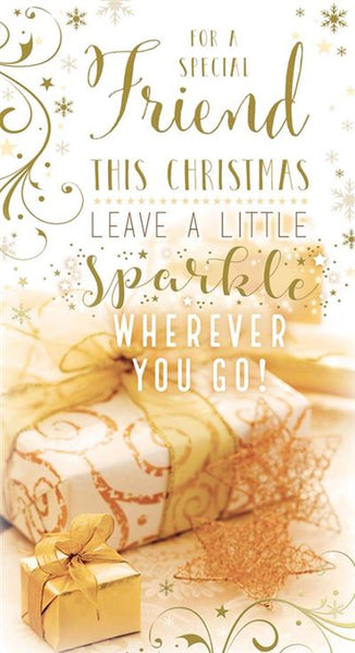 Friend Christmas card - Xmas gifts
