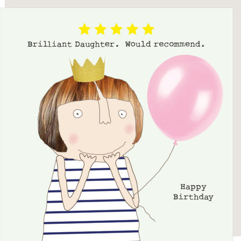 Daughter birthday card - definitely recommend