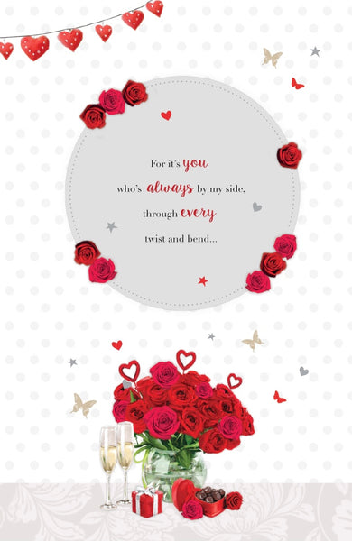 Wife anniversary card - Roses