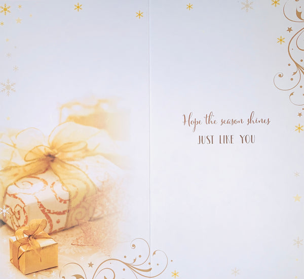 Friend Christmas card - Xmas gifts