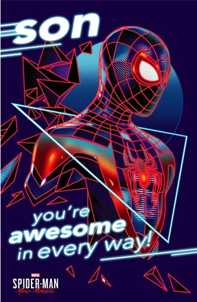 Son birthday card - Spider-Man