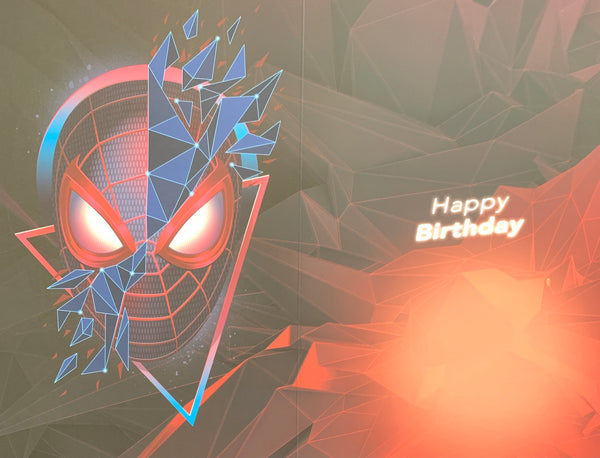 Son birthday card - Spider-Man