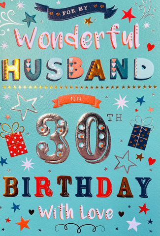 Birthday Husband 30th