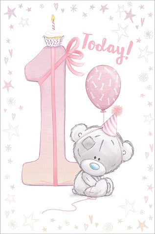 Me to you first birthday card